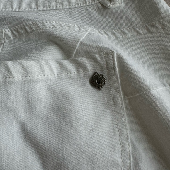 Democracy womens Plus-size "Ab"solution Straight Leg Jeans, Optic White, 22 Plus - Picture 7 of 9